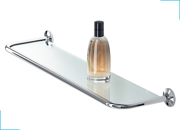 Bath Accessory / SHOWER GLASS SHELF